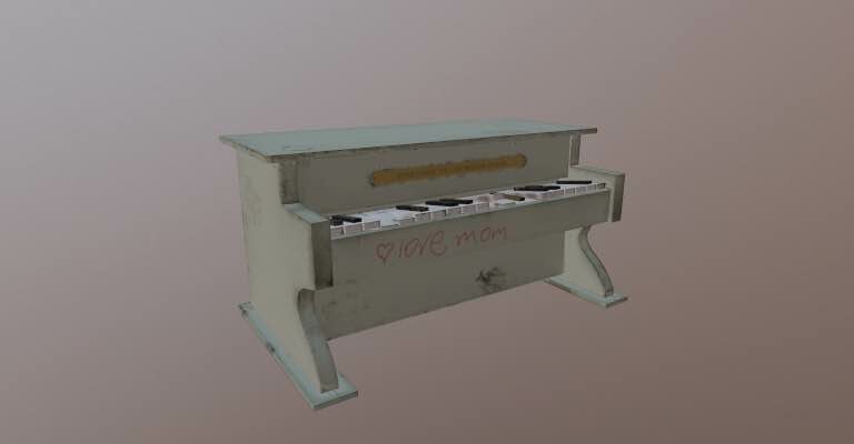 The Mat Piano, 3D Assets by Fabricio Velasquez in Maya