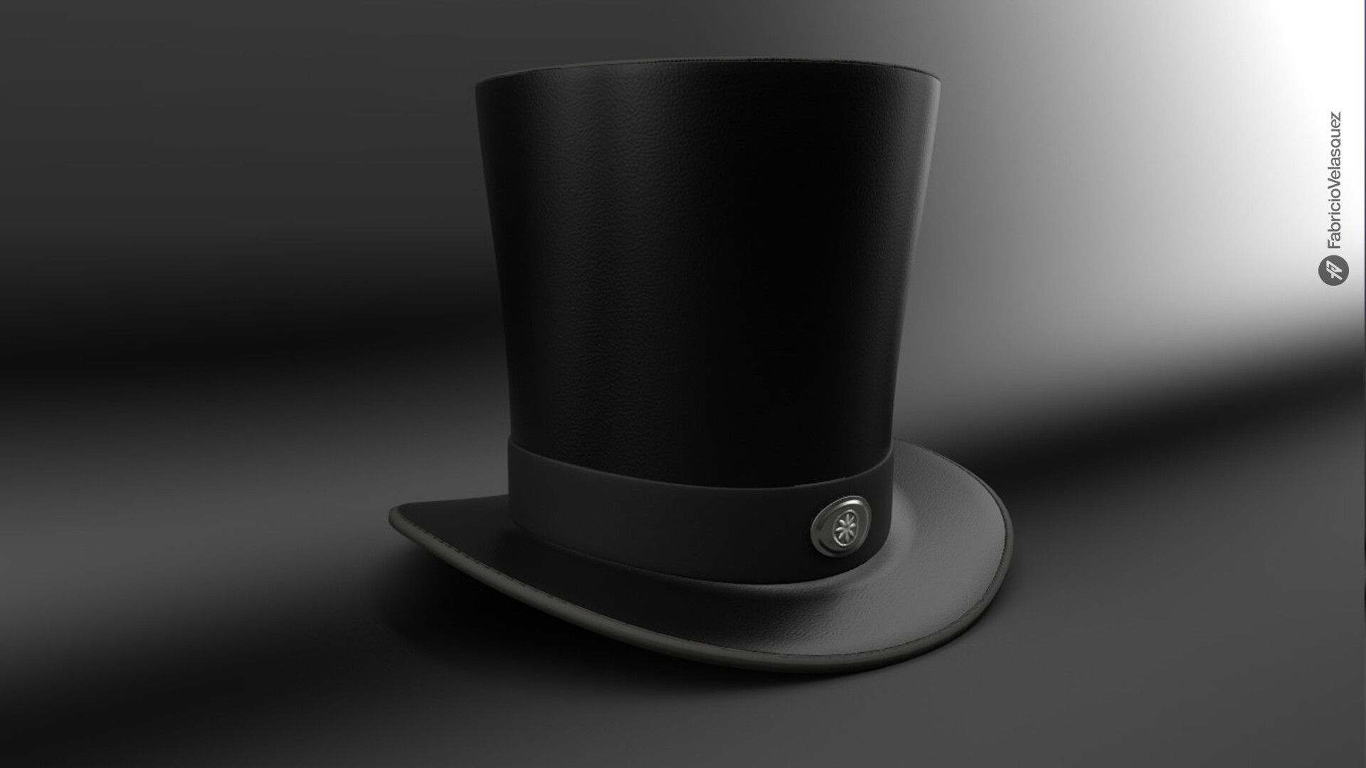 Slash Top Hat, 3D Assets by Fabricio Velasquez in Maya