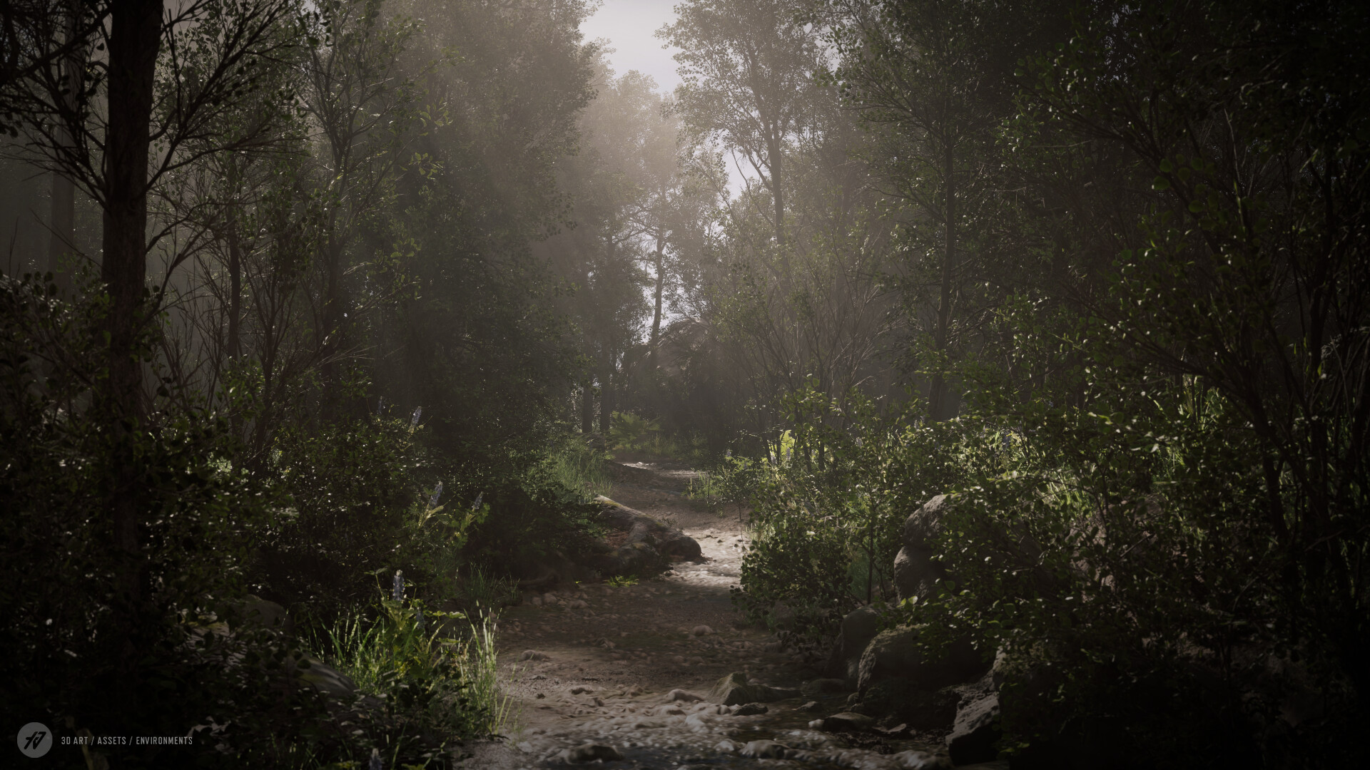 Deep Forest, 3D Environments by Fabricio Velasquez in Unreal Engine 5
