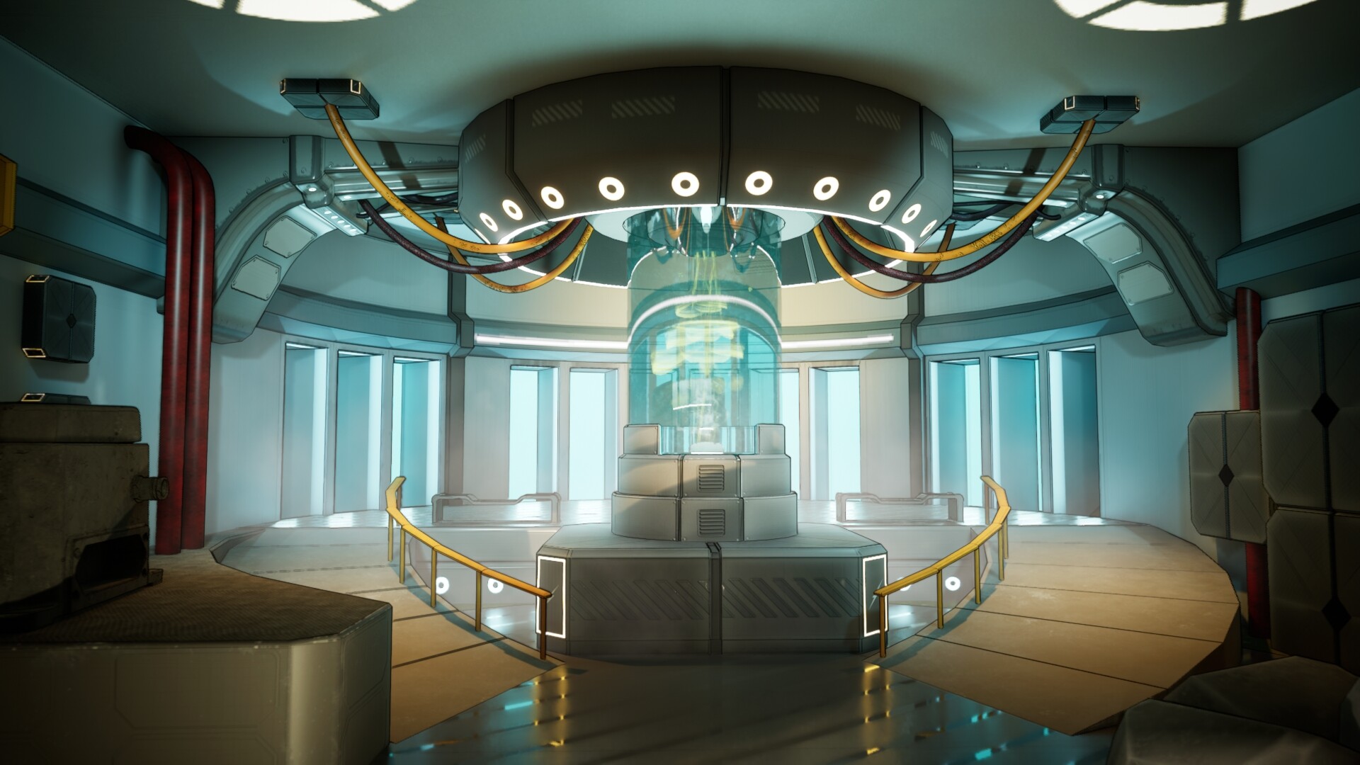 Tentalus Lab, 3D Environments by Fabricio Velasquez in Maya