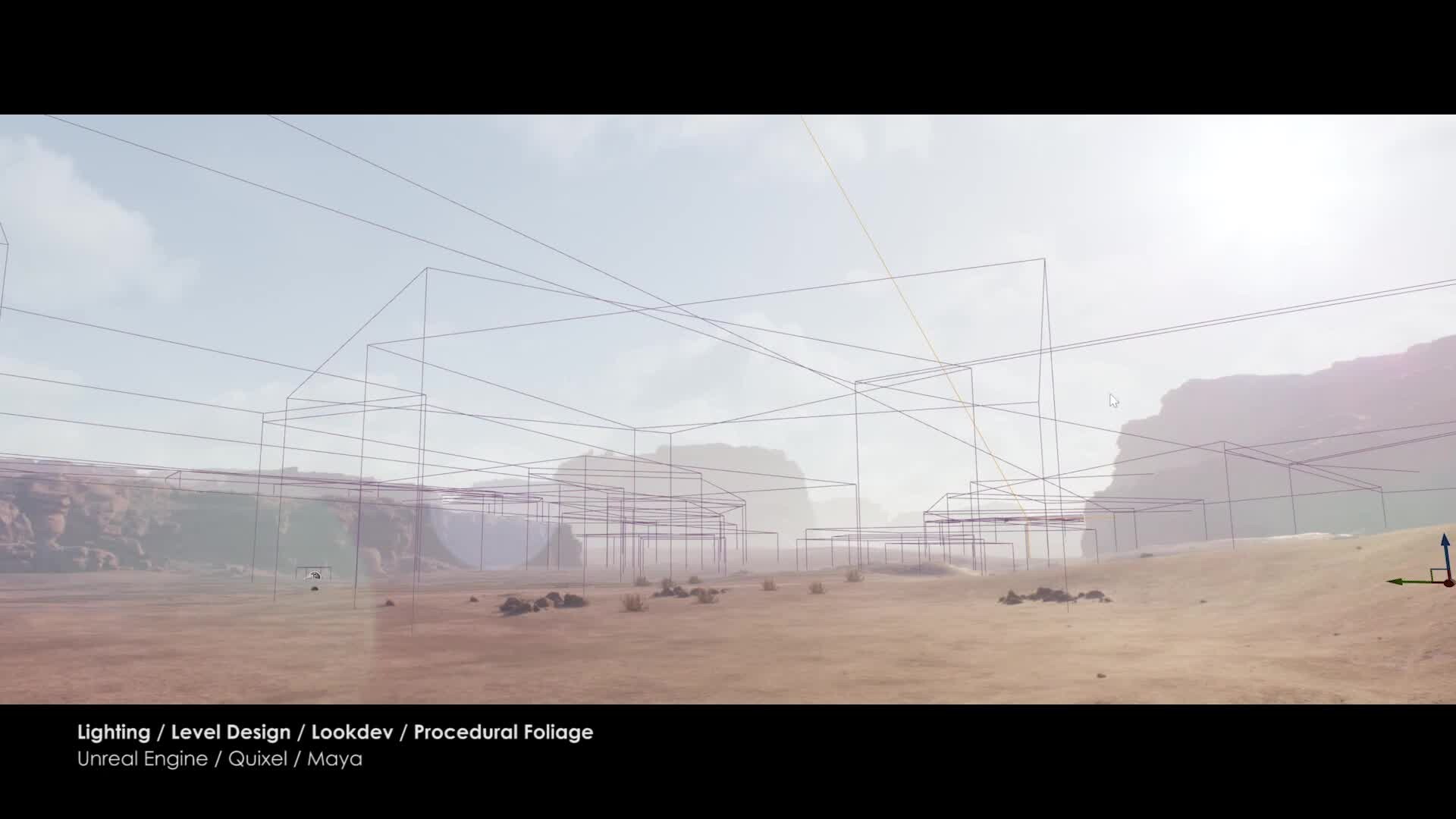 Wasteland: Car Chase, 3D Environments by Fabricio Velasquez in Unreal Engine 5